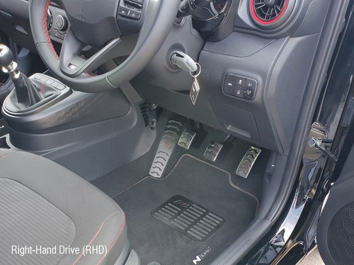 Steel Footrest for Hyundai i10 N-Line N Line Performance i10N | 1pc Accessories - Picture 3 of 3