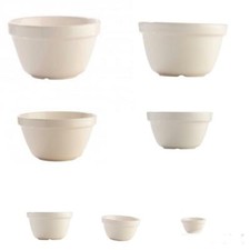 Mason Cash Traditional Classic Vintage Retro White China Pudding Basin - 7 Sizes