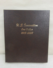 Dansco Coin Album #7188 U.S. Innovation Dollar 2018-2032 No Proofs (P&D Mints)