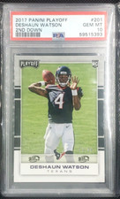 Deshaun Watson 2017 Panini Playoff #201 2nd Down /49 PSA 10 Rookie Browns RC