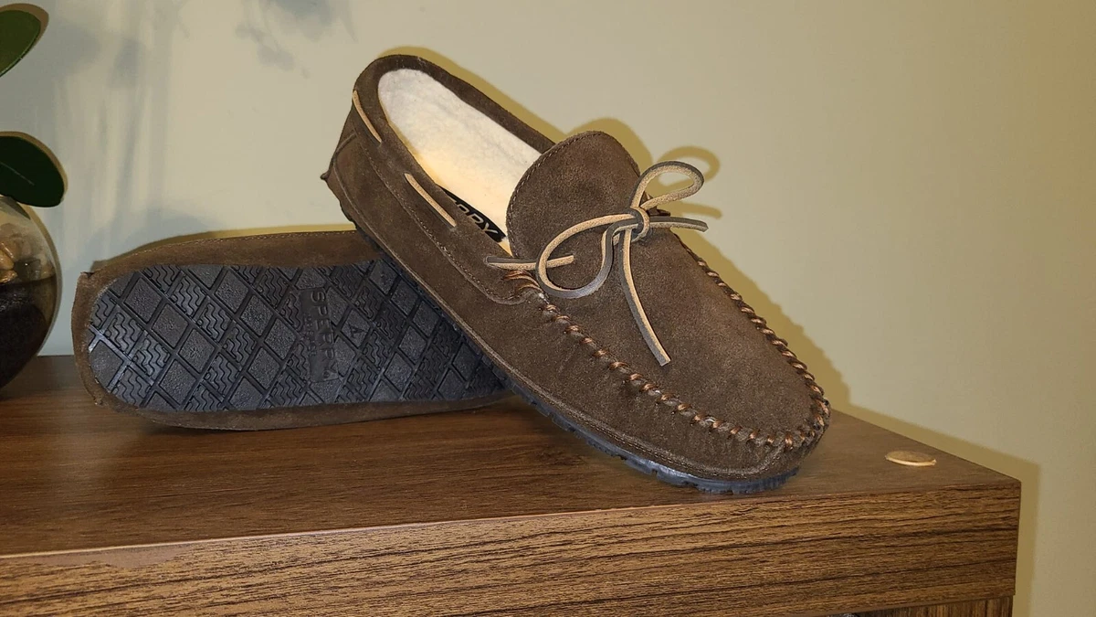 Sperry Top-Sider Men’s Low-Top Moccasin Slippers Cinnamon Suede Size 13 SaharaSperry2_2000x.jpg?v=  main image 2