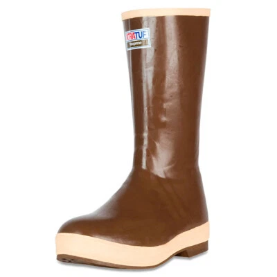 XTRATUF Legacy Series Men's 15" Plain Toe Insulated Waterproof Boots, Copper/Tan