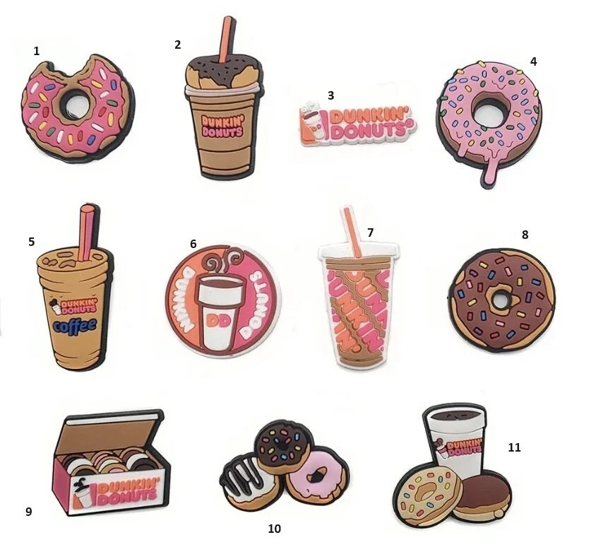 jibbitz croc shoe charms uk Dunkin Donuts
