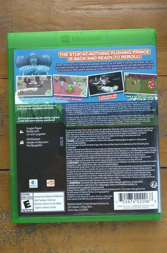 LIKE NEW ✹ Katamari Damacy Reroll ✹ Xbox One Series X Game ✹ COMPLETE ✹ USA - Picture 5 of 5