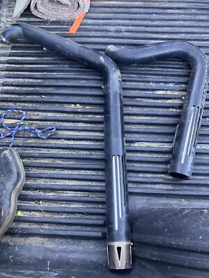 Harley Davidson Dyna Switchback Exhaust Short Shot Knockoffs Shortys 