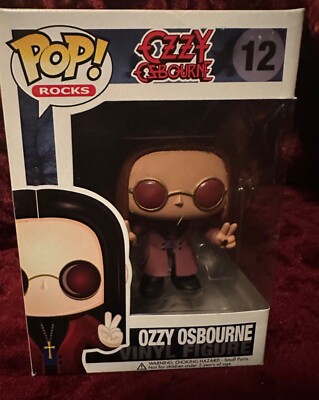 Funko Ozzy Osbourne Pop Rocks 3.75 inch Vinyl Figure 830395023113