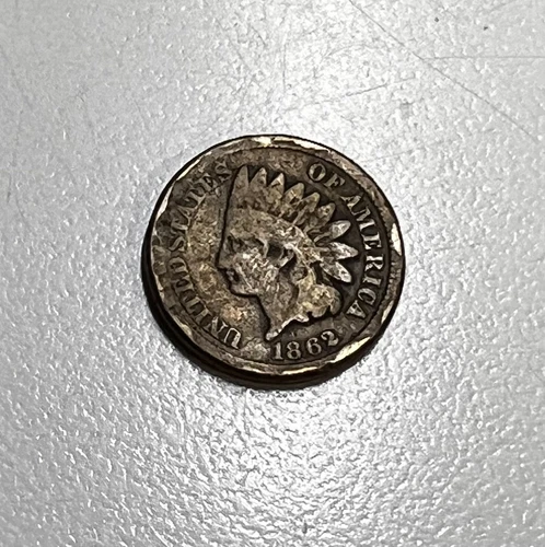 1862 Indian Head Penny Cent Good (G) Copper (Ships out today!!) see photos #234