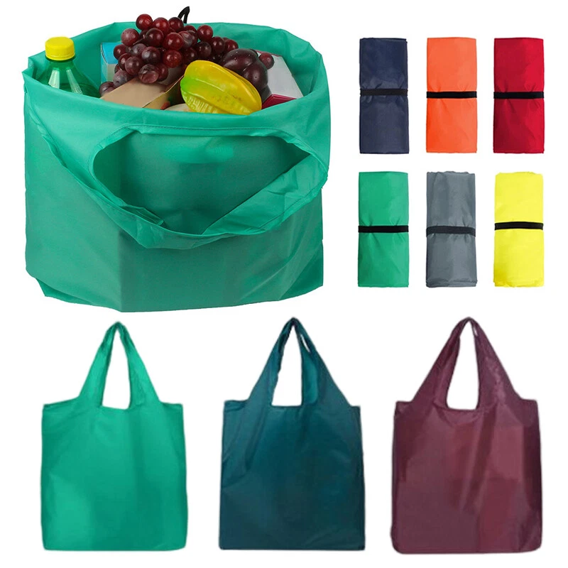 Reusable Grocery Bag Foldable Shopping Bags Tote Bag Portable Storage Bag