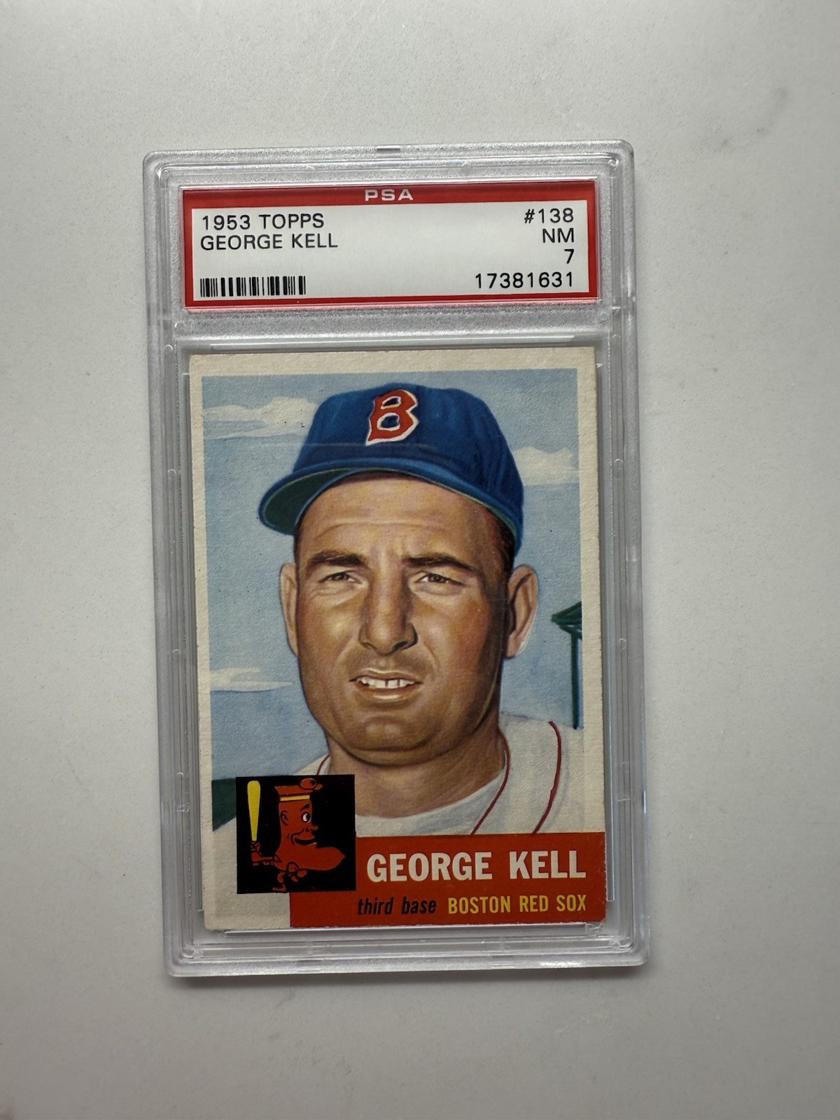 1953 Topps - George Kell #138 (HOF) PSA 7