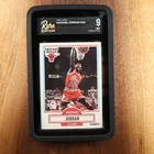 1990 Fleer Michael Jordan Basketball Card PSA 9 Mint #26 Chicago Bulls NBA HOF