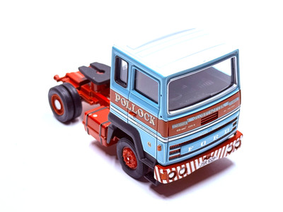 CORGI 23301 FORD TRANSCONTINENTAL TRUCK CAB MODELL NUR POLLOCK OF MUSSELBURGH