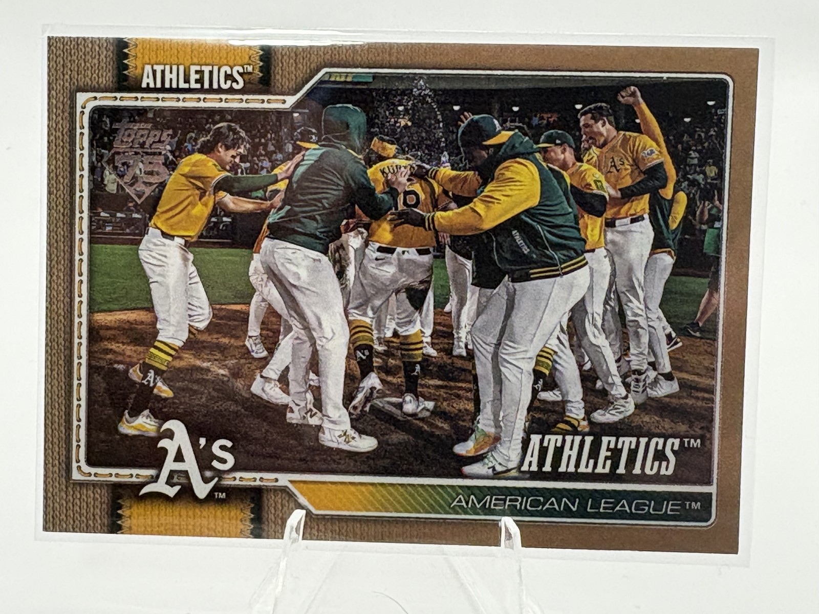 2026 Topps Series 1 Oakland Athletics #304 Gold /2026