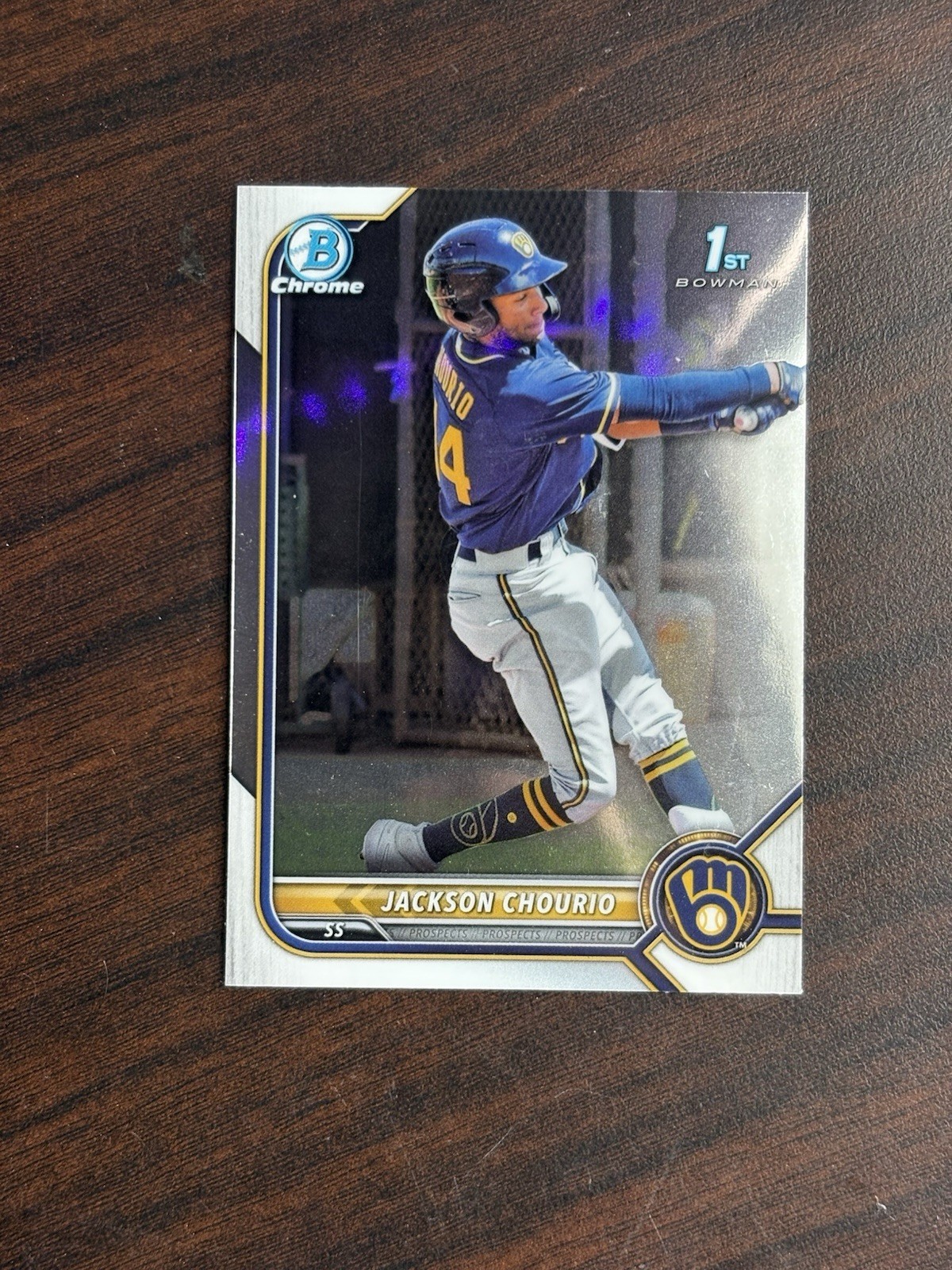 2022 Bowman - Chrome Prospects Jackson Chourio #BCP-79 (RC)