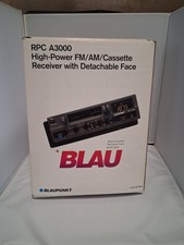 Blaupunkt Rpc A3000 Fmam Cassette Reciever With Detachable Face. Car Stereo...