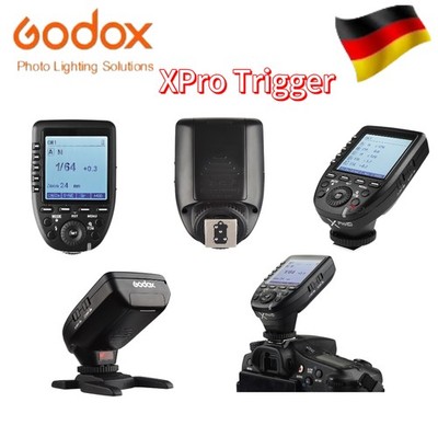 DE Godox XPro 2.4G Drahtlose Transport HSS TTL Umwandlung Großbildschirm Trigger