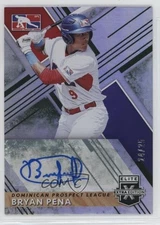 2019 Panini Elite Extra Edition Emerald 24/25 Bryan Pena #192 Auto 0i4k