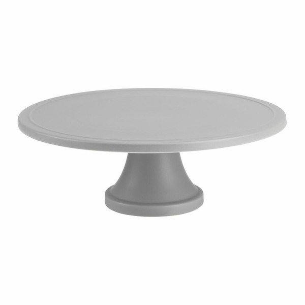 Birkmann Tortenplatte Trend Kuchenplatte TortenstäNder Keramik Grau Matt 31 Cm-image