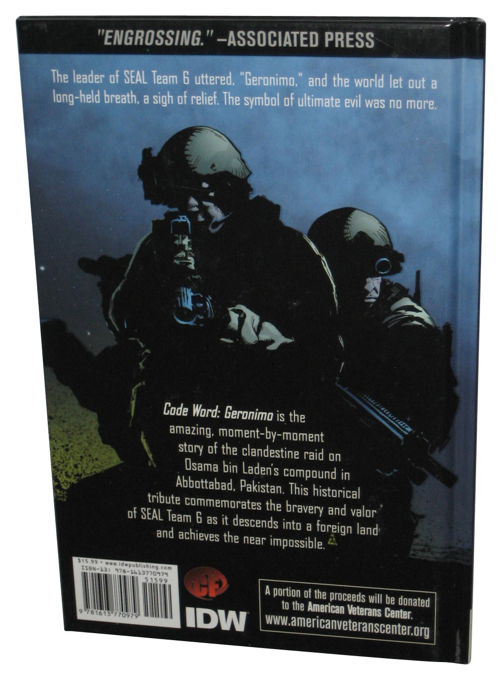 Code Word Geronimo (2011) IDW Hardcover Book