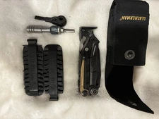 Leatherman Multitool Mut With Bit Kit, Ratchet Extension, Driver ,Other Ratchet