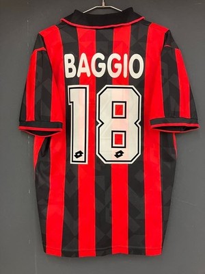 ウェア AC MILAN #18 BAGGIO ウェア AC MILAN #18 BAGGIO AC Milan 1995-1996 Home Shirt #18