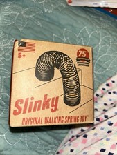 Slinky Classic Retro Original Walking Spring Metal Toy 75 Anniversary