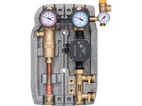 Solarstation Easyflow 22Mm Zweistrang,2-12L/Min,Luftabsch., Grundfos UPM3 Hybrid