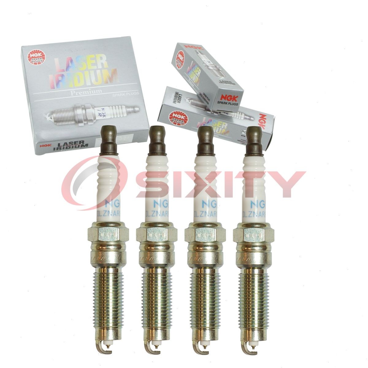 4 pc NGK Laser Iridium Spark Plugs for 2014-2020 Ford Fusion 1.5L L4 rs