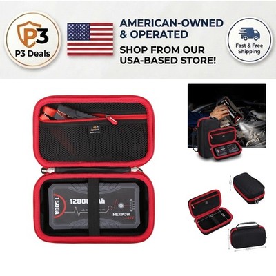 Stylish Hard Case for NEXPOW Q10S Car Jump Starter - Portable Storage Solution