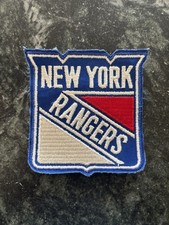 Vtg NY Rangers  NHL TEAM PATCH NEW YORK HOCKEY JERSEY Rare 70s 4” Logo Uniform