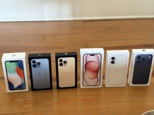 Apple iPhone EMPTY BOX ONLY Genuine OEM X 13 Pro 15 Plus 16 17 Pro Choose Model