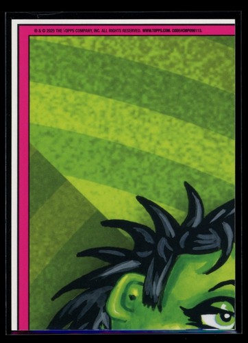 Punk Rocky 2024 GPK Battle of the Bands Green Day Booger Green #1b - Bild 2 von 2