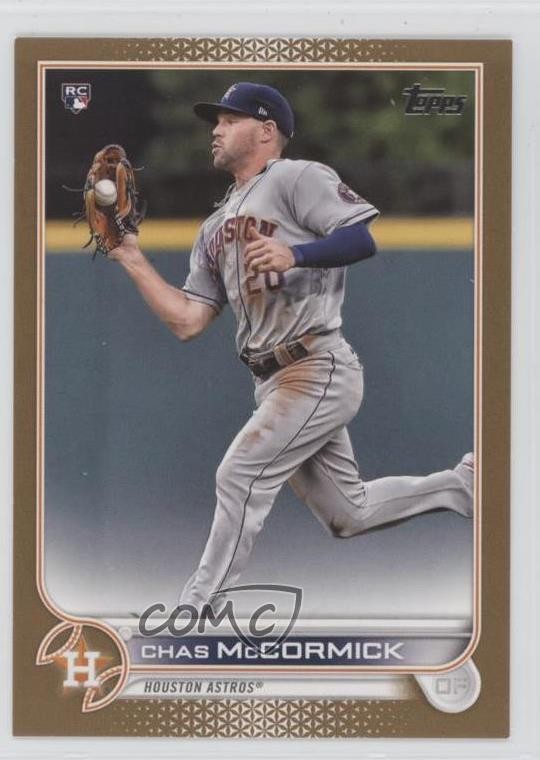 2022 Topps Series 1 Gold 1922/2022 Chas McCormick #135 ut4