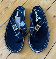 Gumbies Herren Zehentrenner Sandalen Schwarz ...