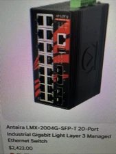 Antaira LMX-2004G-SFP-T-NX