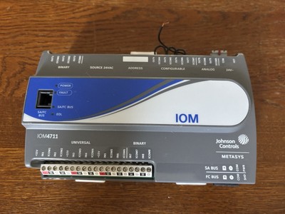 JOHNSON CONTROLS METASYS MS-IOM4711-0 Expansion Module Controller USED