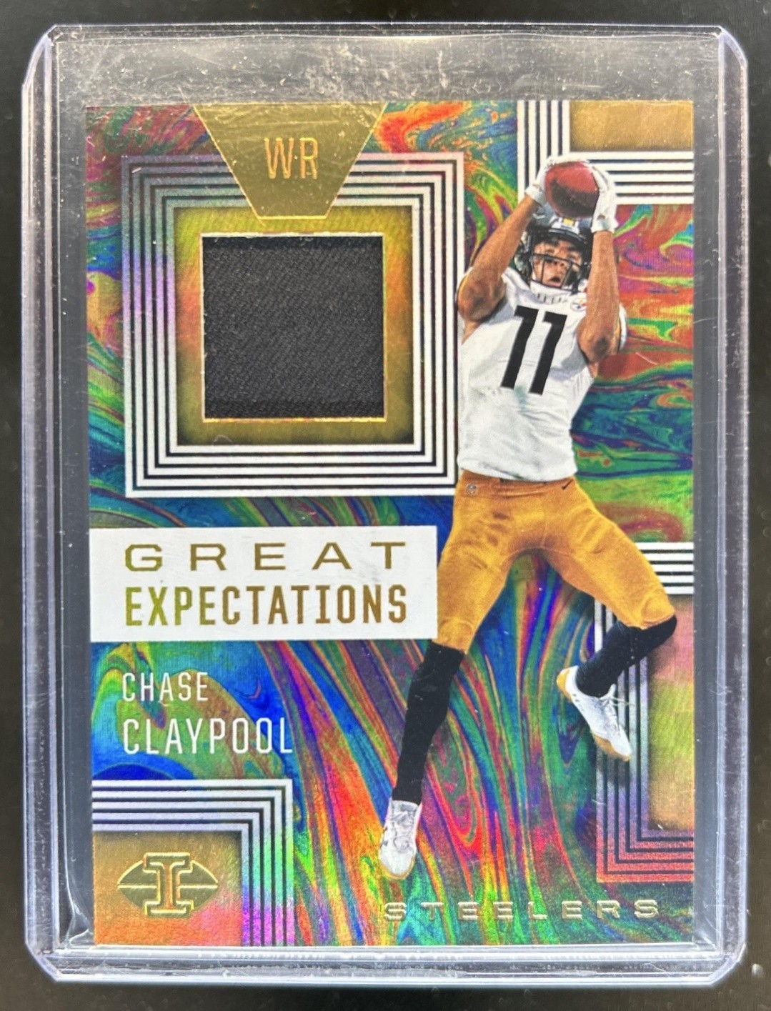 Chase Claypool Panini Illusions Great Expectations Relics #GE27 Base