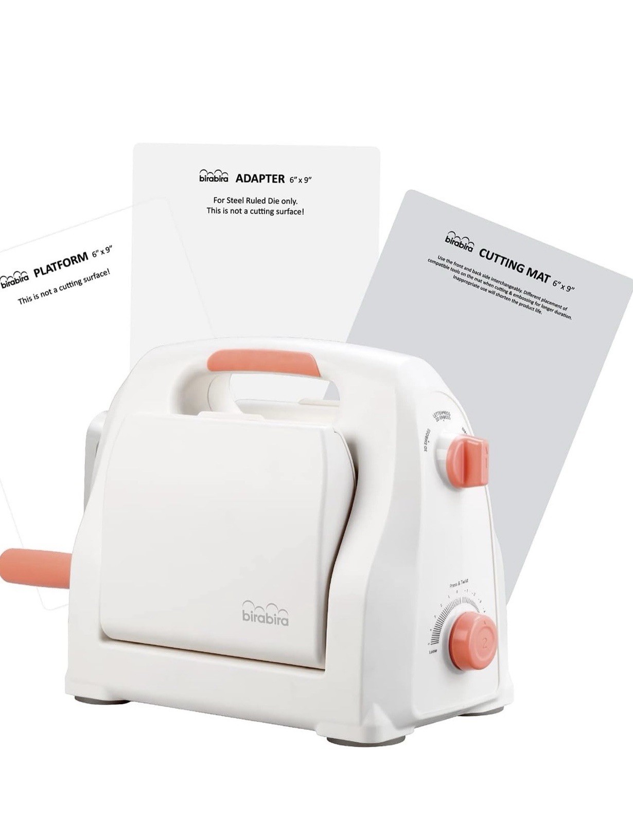 Birabira Cutting & Embossing machine 6”/A5 Crafts Magnetic Plataform