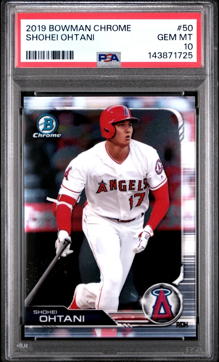 Bowman Shohei Ohtani Baseball 2019 Season Sports Trading Cards