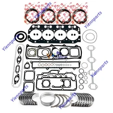 For YANMAR 4LH-DTE 4LHA-STE 4LHA-HTE Marine Engine Overhaul Re-ring Kit Parts