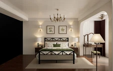 Brown Full Size Bed Frame | Easy Assembly | Sturdy