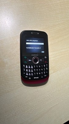 Elson Mobistel EL400 Dual Sim Card Handy ohne Simlock Pink Geprüft Garantie