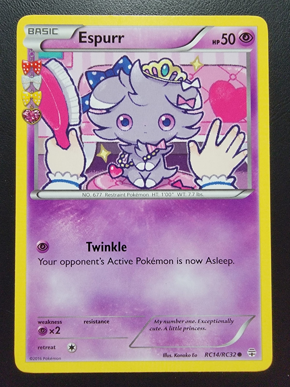 Espurr RC14-32 Generations: Radiant Collection Regular Pokemon Tcg