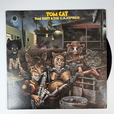 Tom Scott & The L.A. Express - Tom Cat LP Record 1975 Ode Jazz 33RPM