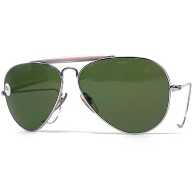 Vintage CEBE 'HIMALAYA' Sunglasses - France 1990's - Large - Silver / Mineral