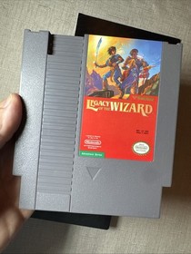 Nintendo Entertainment System (NES) - Legacy of the Wizard - w/ manual & Cover