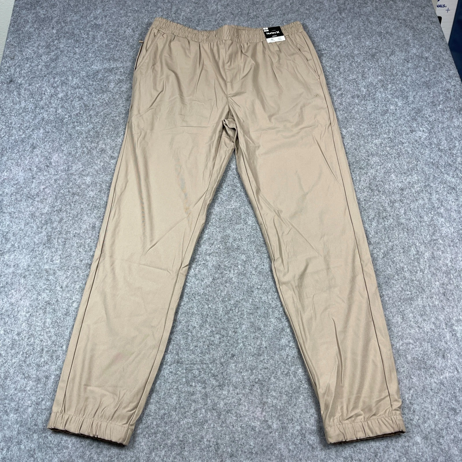 Hurley Jogger Pants Men's Large Drawstring Easy Pull On Water Resistant