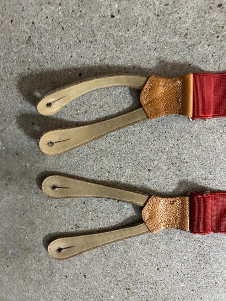 Tirantes elásticos rojos vintage Polo Ralph Lauren Foto 4 de 4