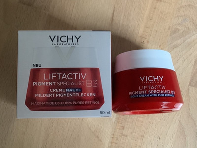 Vichy PIGMENT SPECIALIST B3 Nachtpflege mit Retinol ~ 50ml-Tiegel ~ NEU!