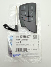 Genuine Gm Keyless Entry Remote Smart Key Fob Transmitter 13560207 Oem Genuine Gm Keyless Entry Remote Smart Key Fob Transmitter 13560207 Oem