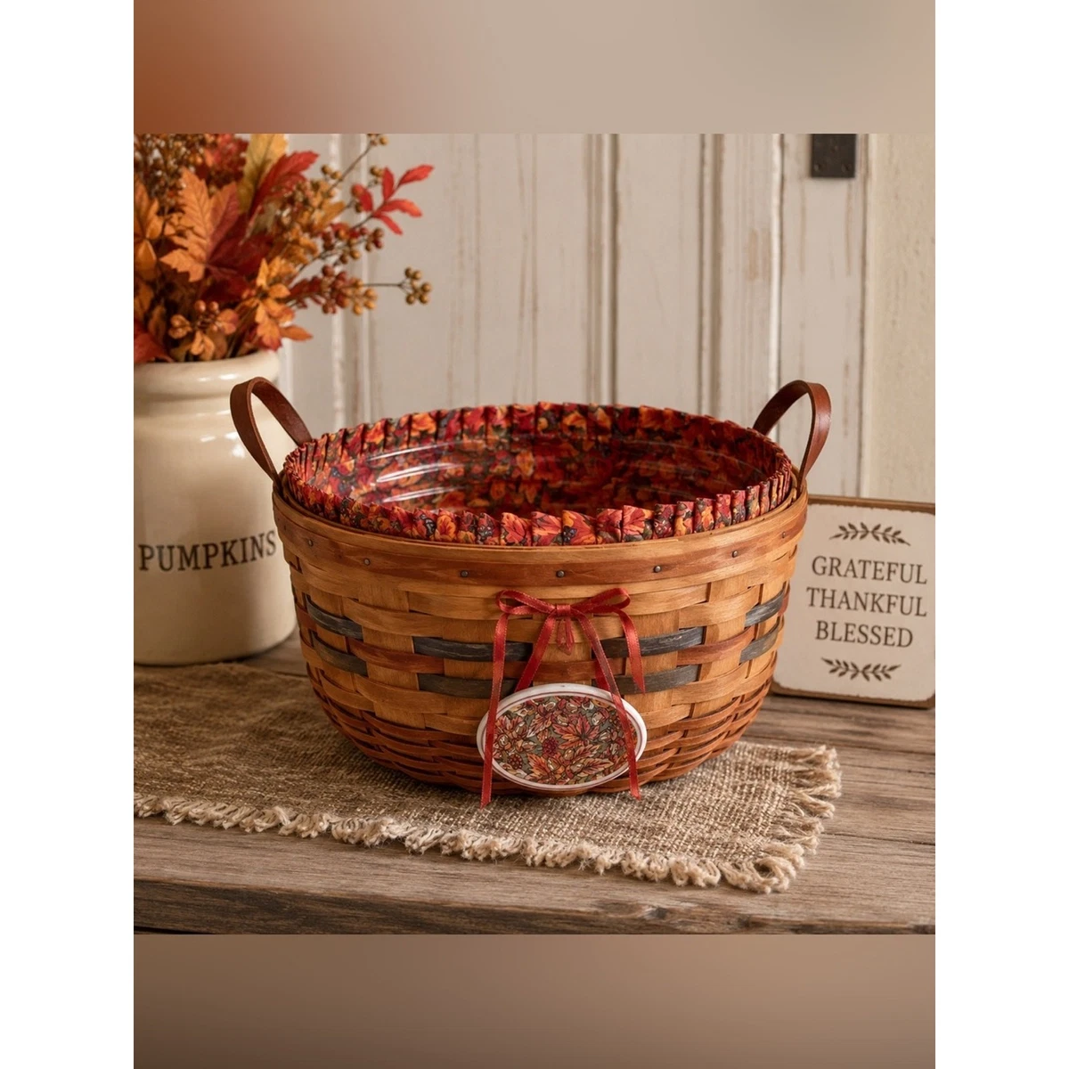Longaberger Décor Baskets for sale | eBay